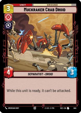 Muckraker Crab Droid (Foil) [SEC - 645]