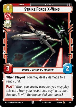 Strike Force X-Wing (Foil) [SEC - 662]