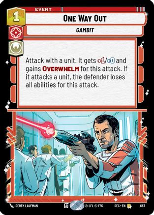 One Way Out (Foil) [SEC - 667]