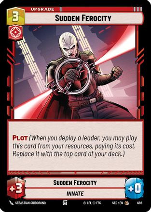 Sudden Ferocity (Foil) [SEC - 686]
