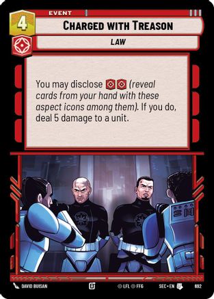 Charged with Treason (Foil) [SEC - 692]