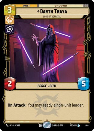 Darth Traya - Lord of Betrayal (Foil) [SEC - 698]