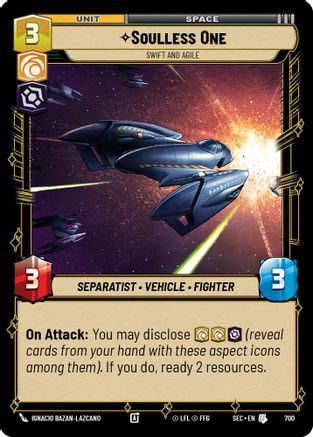 Soulless One - Swift and Agile (Foil) [SEC - 700]