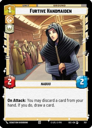 Furtive Handmaiden (Foil) [SEC - 707]