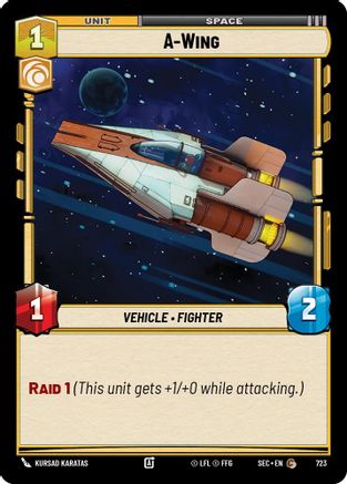 A-Wing (Foil) [SEC - 723]
