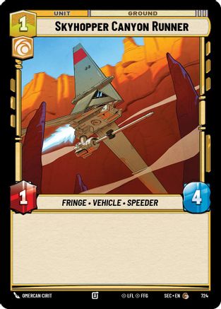 Skyhopper Canyon Runner (Foil) [SEC - 724]