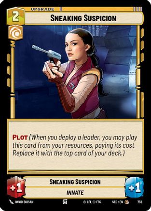 Sneaking Suspicion (Foil) [SEC - 736]