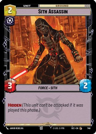 Sith Assassin (Foil) [SEC - 748]