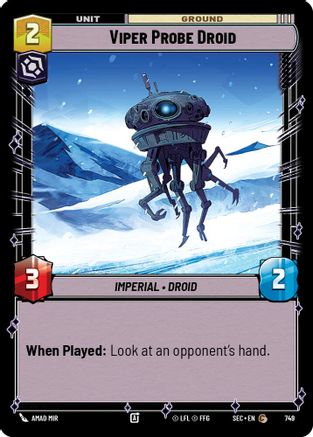 Viper Probe Droid (Foil) [SEC - 749]