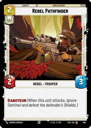 Rebel Pathfinder (Foil) [SEC - 760]