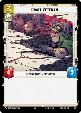 Crait Veteran (Foil) [SEC - 761]