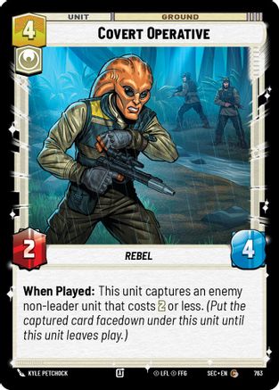Covert Operative (Foil) [SEC - 763]