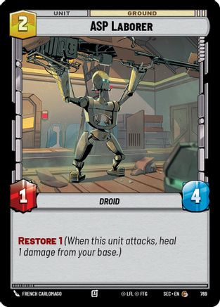 ASP Laborer (Foil) [SEC - 769]