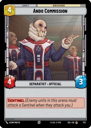 Ando Commission (Foil) [SEC - 772]