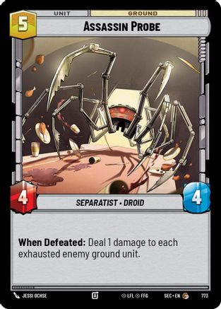Assassin Probe (Foil) [SEC - 773]