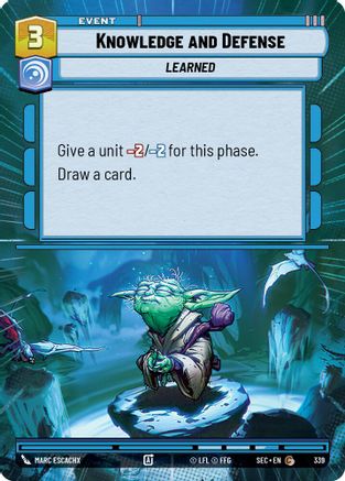 Knowledge and Defense (Hyperspace) [SEC - 339]