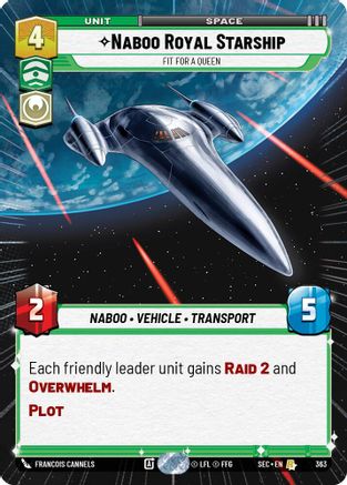 Naboo Royal Starship - Fit For A Queen (Hyperspace) [SEC - 363]