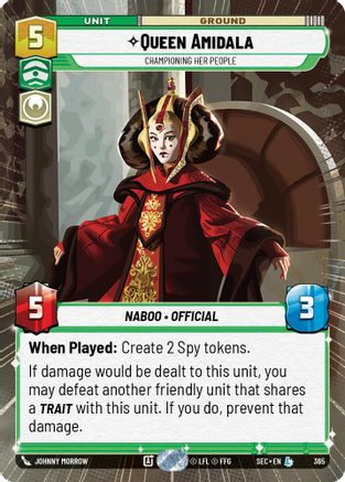 Queen Amidala - Championing Her People (Hyperspace) [SEC - 365]