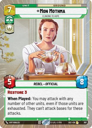 Mon Mothma - Clinging to Hope (Hyperspace) [SEC - 367]