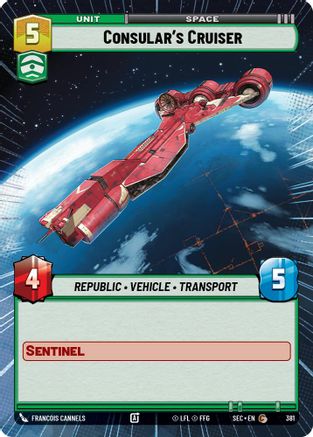Consular's Cruiser (Hyperspace) [SEC - 381]
