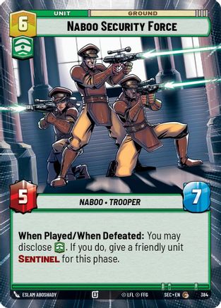 Naboo Security Force (Hyperspace) [SEC - 384]