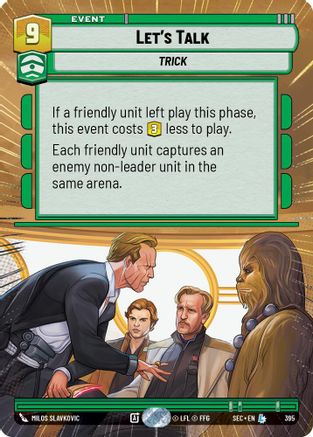 Let's Talk (Hyperspace) [SEC - 395]