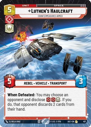 Luthen's Haulcraft - Countermeasures Armed (Hyperspace) [SEC - 417]