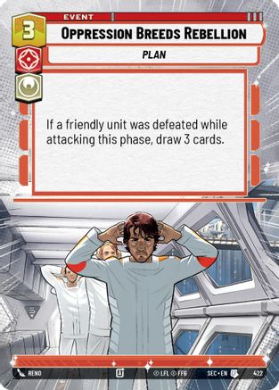 Oppression Breeds Rebellion (Hyperspace) [SEC - 422]