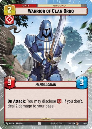 Warrior of Clan Ordo (Hyperspace) [SEC - 428]