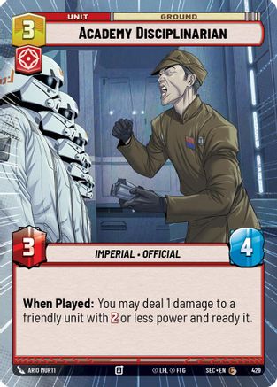 Academy Disciplinarian (Hyperspace) [SEC - 429]