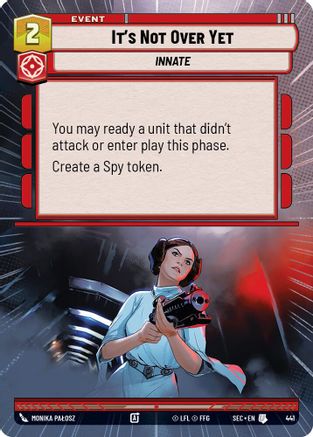 It's Not Over Yet (Hyperspace) [SEC - 441]