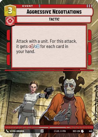 Aggressive Negotiations (Hyperspace) [SEC - 443]