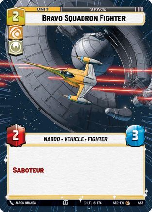 Bravo Squadron Fighter (Hyperspace) [SEC - 463]