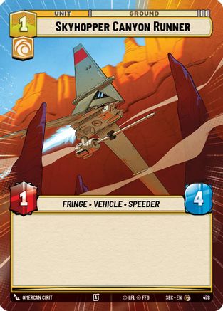 Skyhopper Canyon Runner (Hyperspace) [SEC - 478]