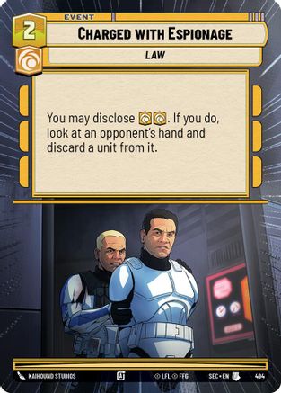 Charged with Espionage (Hyperspace) [SEC - 494]