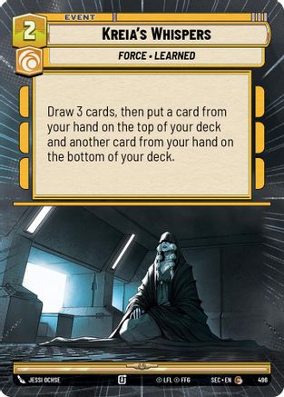 Kreia's Whispers (Hyperspace) [SEC - 496]