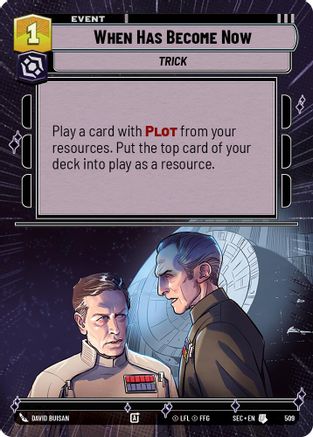 When Has Become Now (Hyperspace) [SEC - 509]