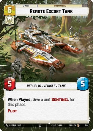 Remote Escort Tank (Hyperspace) [SEC - 519]