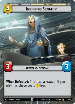 Inspiring Senator (Hyperspace) [SEC - 525]