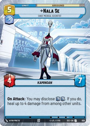 Nala Se - Chief Medical Scientist (Hyperspace Foil) [SEC - 820]