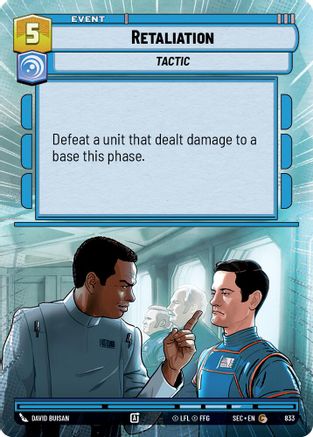 Retaliation (Hyperspace Foil) [SEC - 833]