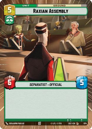 Raxian Assembly (Hyperspace Foil) [SEC - 874]