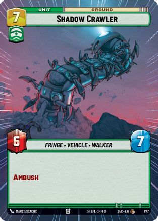 Shadow Crawler (Hyperspace Foil) [SEC - 877]