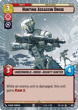 Hunting Assassin Droid (Hyperspace Foil) [SEC - 890]