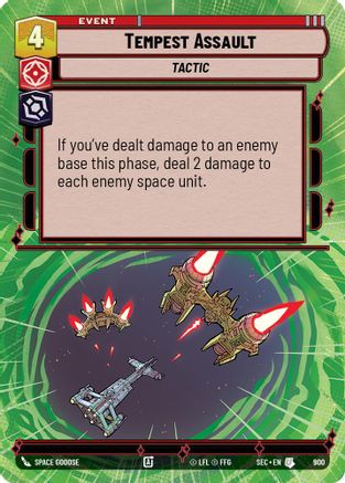 Tempest Assault (Hyperspace Foil) [SEC - 900]
