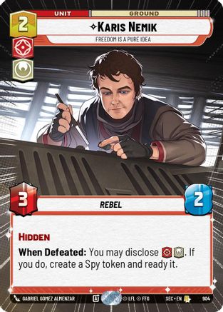 Karis Nemik - Freedom is a Pure Idea (Hyperspace Foil) [SEC - 904]