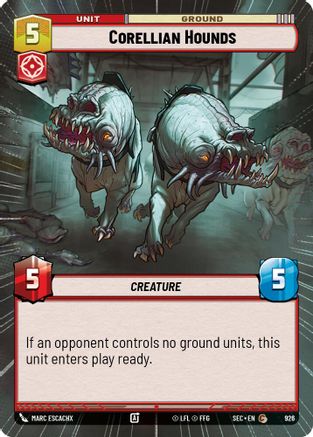 Corellian Hounds (Hyperspace Foil) [SEC - 926]