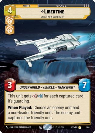 Libertine - Under New Ownership (Hyperspace Foil) [SEC - 968]