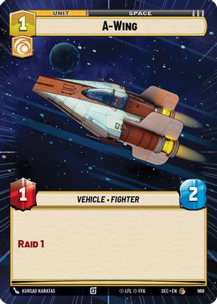 A-Wing (Hyperspace Foil) [SEC - 969]