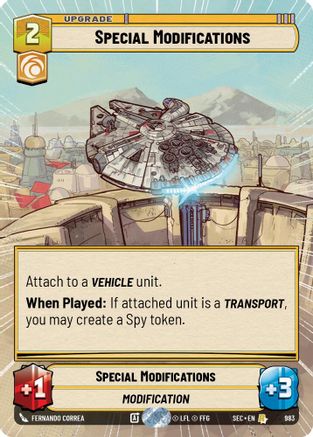Special Modifications (Hyperspace Foil) [SEC - 983]
